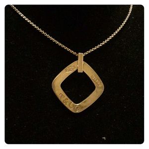 Tiffany & Co sterling silver necklace & pendant